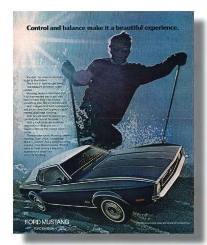 1972 Mustang Advertisement