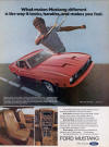 1973 Mustang Advertisement