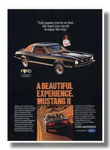 1977 Mustang Advertisement