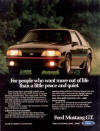 1989 Mustang Advertisement