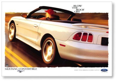 1997 Mustang Advertisement