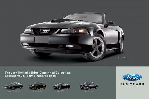 2003 Mustang Advertisement