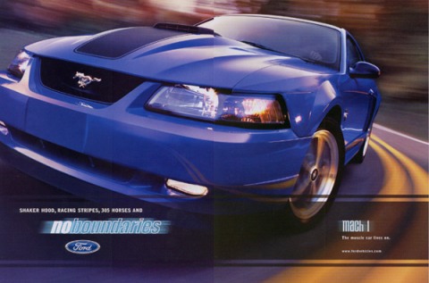 2003 Mustang Advertisement