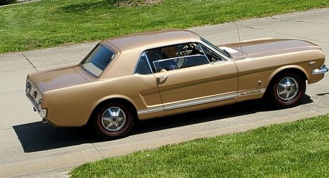 1965 Mustang GT Coupe Prairie Bronze A Code True GT
