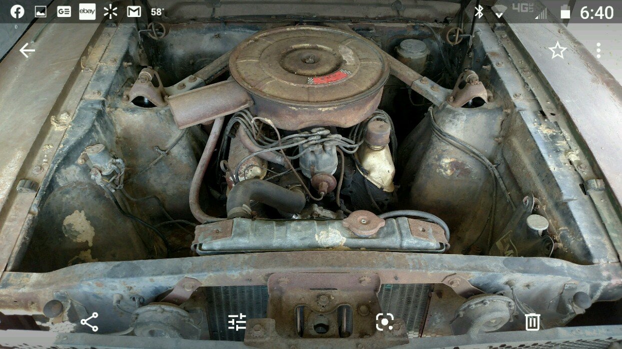1965 Prairie Bronze Mustang GT barn find 289 A Code