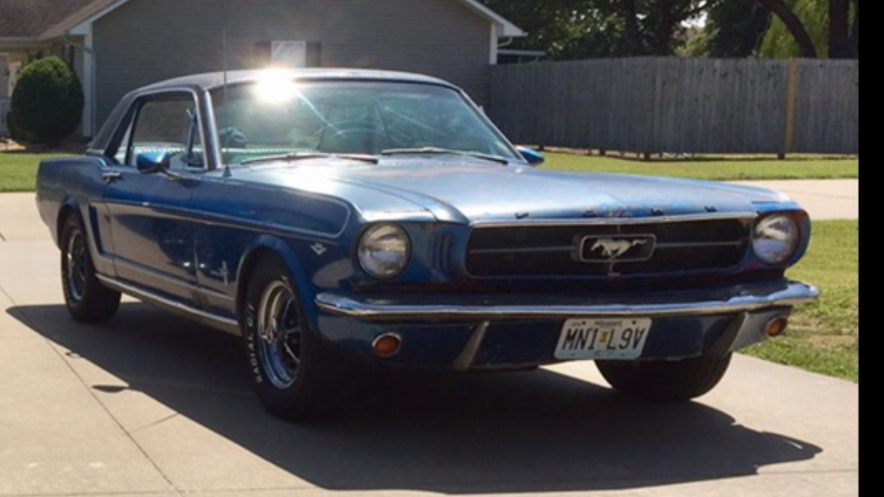 1965 Mustang A Code, 4 Speed, Factory Air, Pony Interior Equalock
