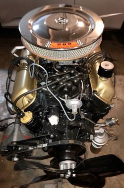 1965 289 mustang GT coupe secondary gauge water temp oil pressure gauges 