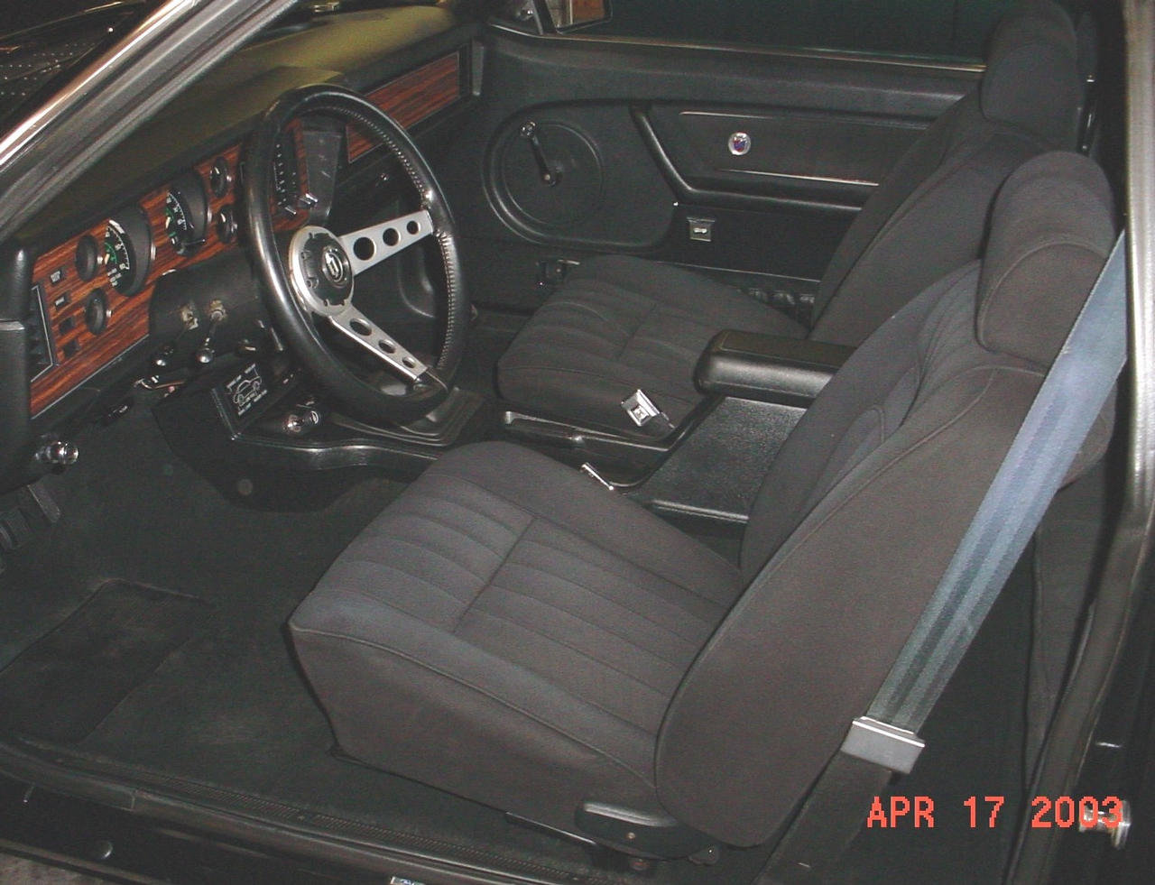 1979 Mustang interior