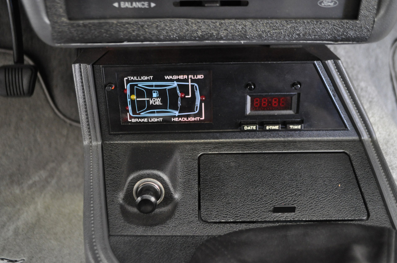 1985 Mustang GT interior