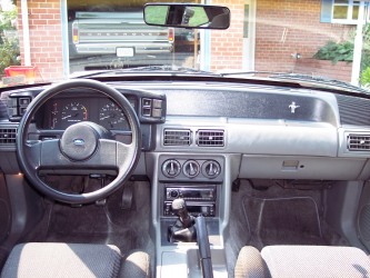 1988 GT interior