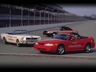 1994 Cobra Indy500 Pace Car (with 1965, 1979 pace cars)