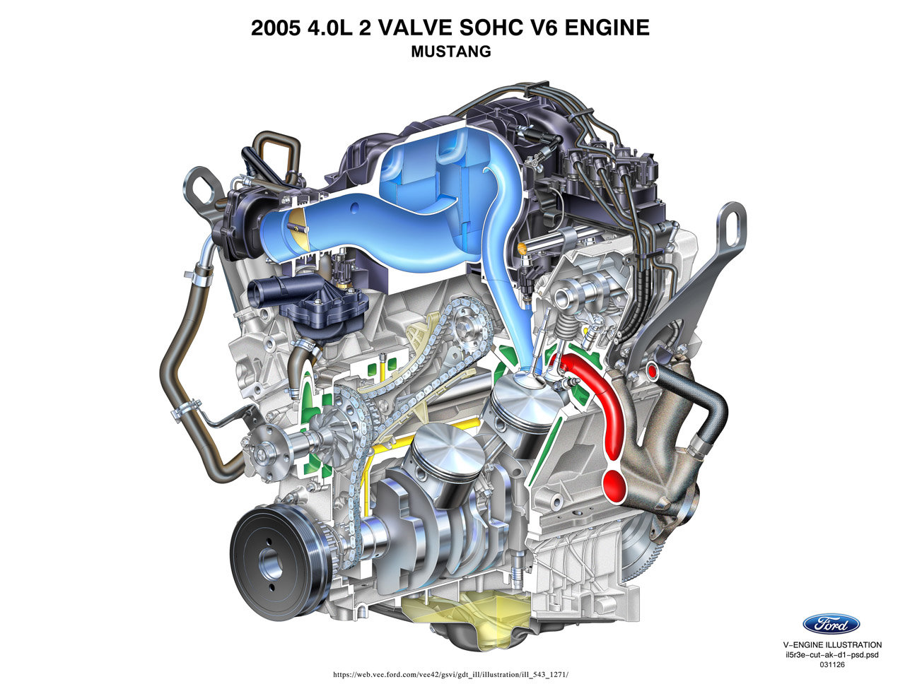 2005 V6 engine