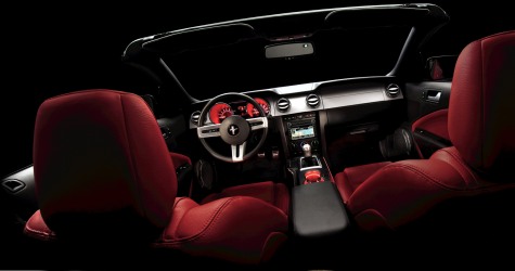 2009 Mustang interior