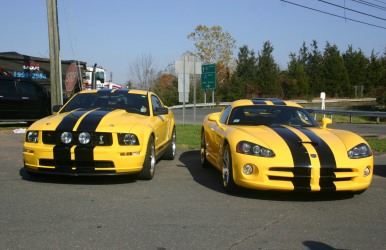2007 GT500 & Viper
