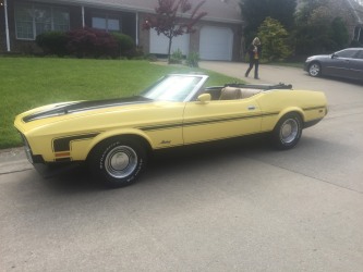 1973 Mustang Convertible 351 Cleveland--Redemption