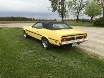 1973 Mustang Convertible 351 Cleveland--Redemption