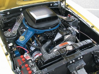 1970 Mach 1 engine