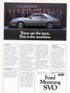 1984 Mustang Advertisement