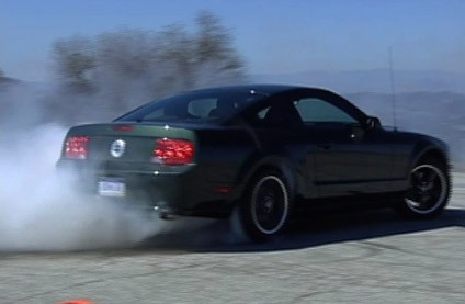 2008 Mustang Bullitt burnout