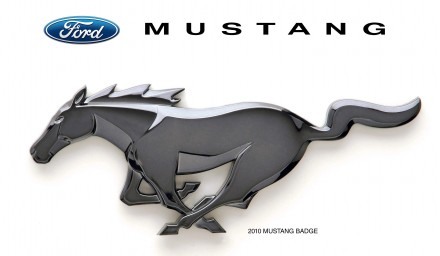 2010 Mustang Badge