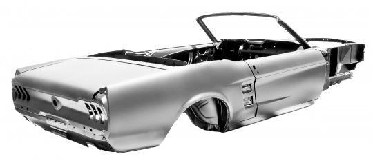 Reproduction 1967 Mustang Convertible Body Shell